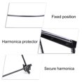 thumbnail image 3 of Yosoo Durable Adjustable Metal 10 Holes Harmonica Neck Holder Rack Support Accessory,Harmonica Holder, Harmonica Neck Holder, 3 of 7