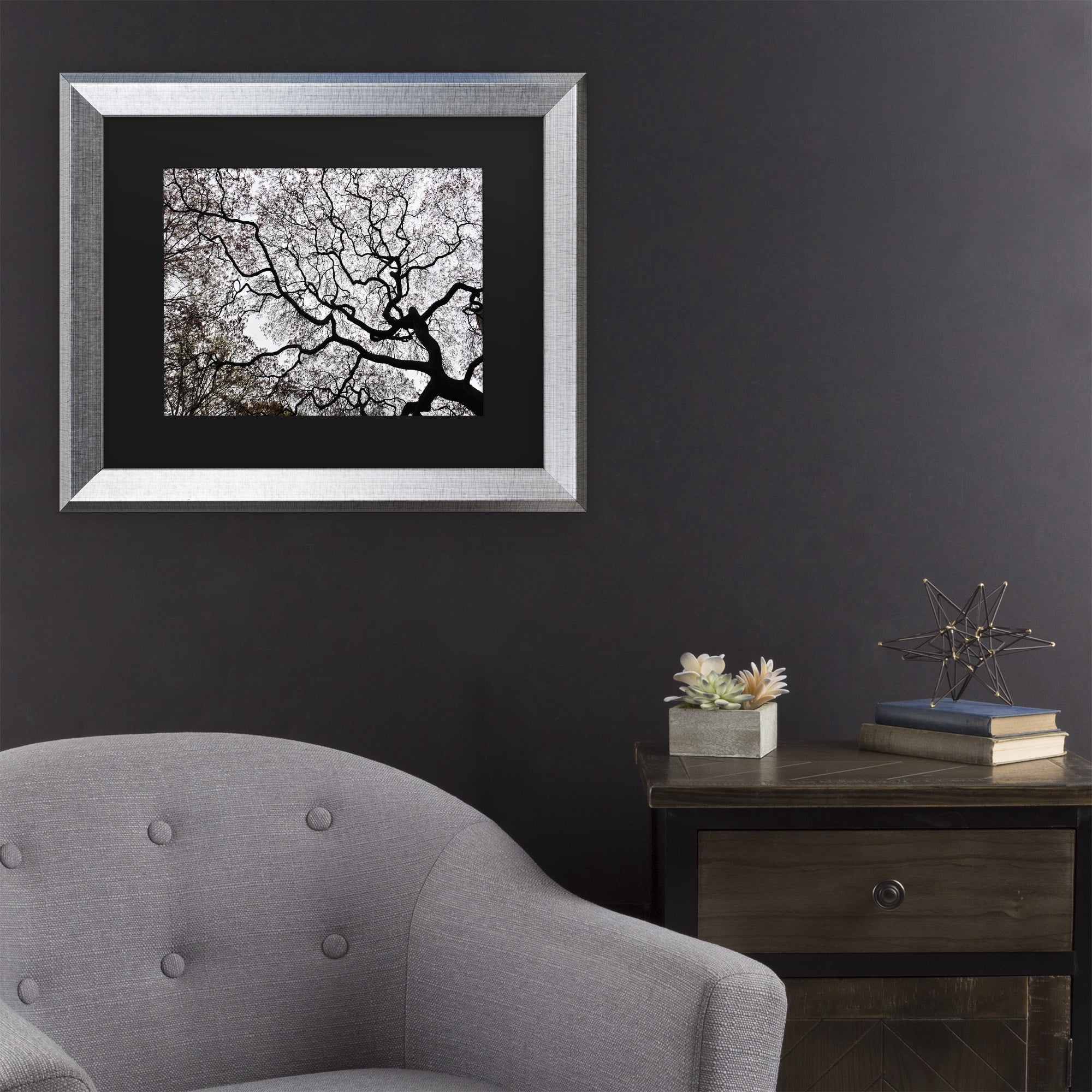 Trademark Fine Art 'Japanese Maple Spring Abstract II' Canvas Art by Kurt Shaffer