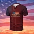 thumbnail image 2 of Fourth of July Shirts for Men 250 Years America Anniversary Usa 250th Birthday Apparel T-Shirt Short Sleeve Button Up Tops, 2 of 4