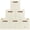Beige-13 x 13 x 13 inch, variant on Storage Cubes 6-pack Black 10.5 x 10.5 x 11 inch Home Organization