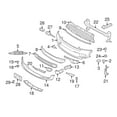 thumbnail image 3 of Front Bumper Lower Grille Trim 51117209904 For Cooper Clubman Hatchback Convertible Coupe Roadster, 3 of 8