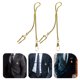 thumbnail image 1 of Houderco 2Ud Para De Bolsillo Metal Dorado Para Uso Colgante, 1 of 8