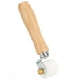 thumbnail image 5 of Pressure Roller 28mm/1.1in PTFE Hand Pressure Roller 2‑Way Bearing Wooden Handle Heat‑Resistant Welding Tool, 5 of 8