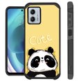 thumbnail image 1 of Compatible with Motorola Moto G 5G (2023); Hybrid Fusion Guard Phone Case Cover (Cute Panda), 1 of 2