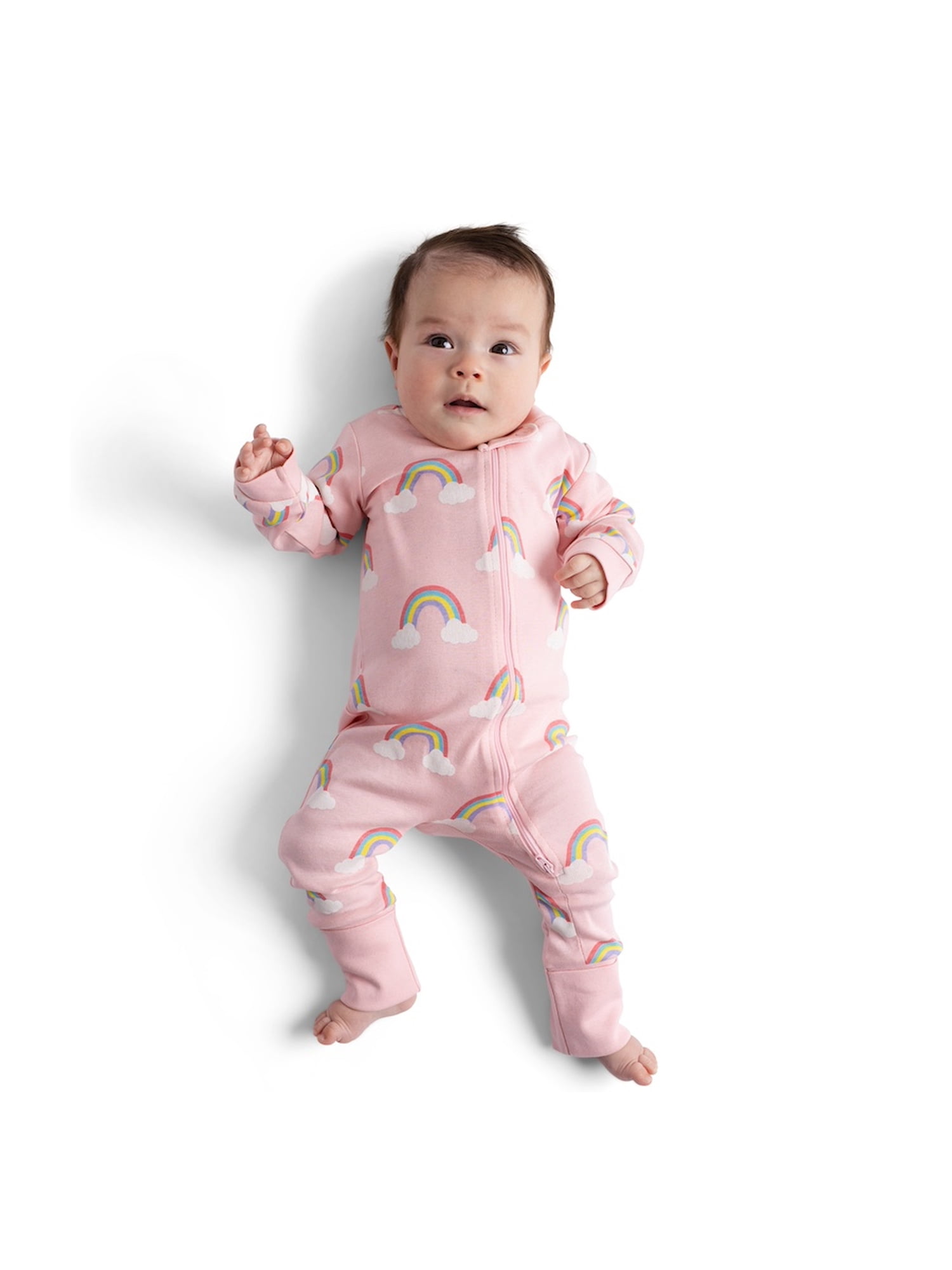 M+A by Monica + Andy, Organic Cotton One-Piece Coverall, Sizes Newborn - 18-24 Months