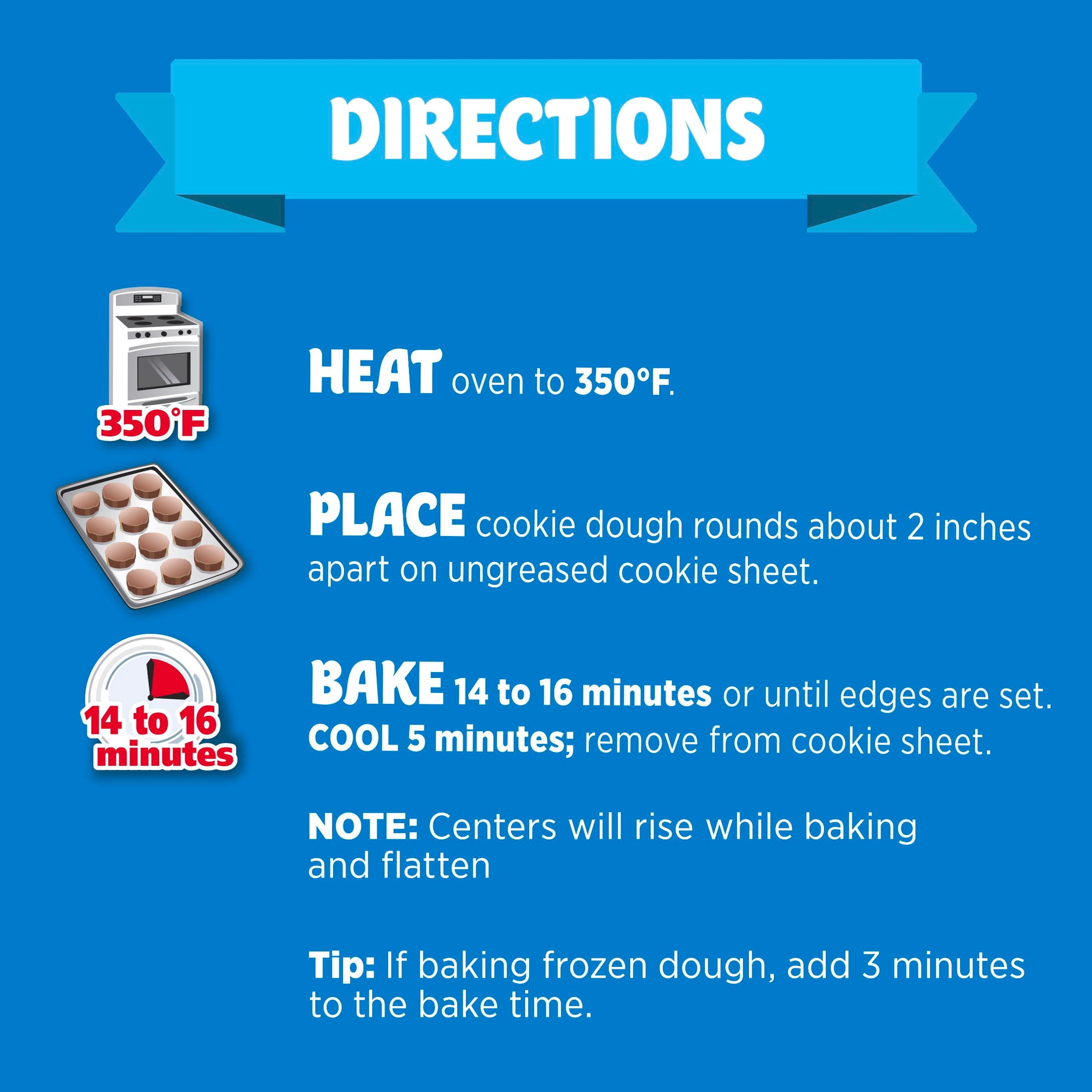 Pillsbury Refrigerated Cookie Dough Made with OREO Pieces, Makes 12 Big Cookies, 16 oz