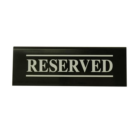

Tablecraft 2060A Reserved Table Tent Display-Each