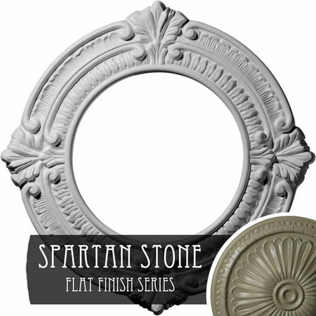 11 3 8 Od X 2 P Acanthus Ceiling Medallion Hand Painted Spartan