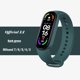 thumbnail image 3 of Correa para Xiaomi Mi Band 7 6 correas de reloj Miband6 NFC silicona de alta calidad correa de repuesto mi band 7 6 3 4 5 bandas deportivas de reloj, 3 of 5