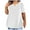 B_ White T-Shirts for Women, variant on Olyvenn Plus Size Tops for Women 2025 Summer Notch V Neck Shirts Short Sleeve Casual Blouses with Pockets Solid Color Basic Tee Yellow 8