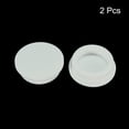 thumbnail image 2 of Uxcell Silicone Rubber Hole Plug White Stopper for 46-47mm Hole 2 Pack, 2 of 5
