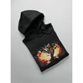 thumbnail image 3 of Motorcyle Stuntman Hoodie Men -Image by Shutterstock, Male Large, 3 of 4