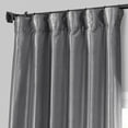 thumbnail image 5 of Platinum Faux Silk Taffeta Curtain (1 Panel), Platinum, 50W X 96L, 5 of 10