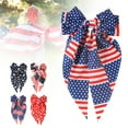thumbnail image 4 of Striped Hair Barrettes Big Bow Spring Hair Clips for Women Girls Fashion Hair Accessories, 4 of 4