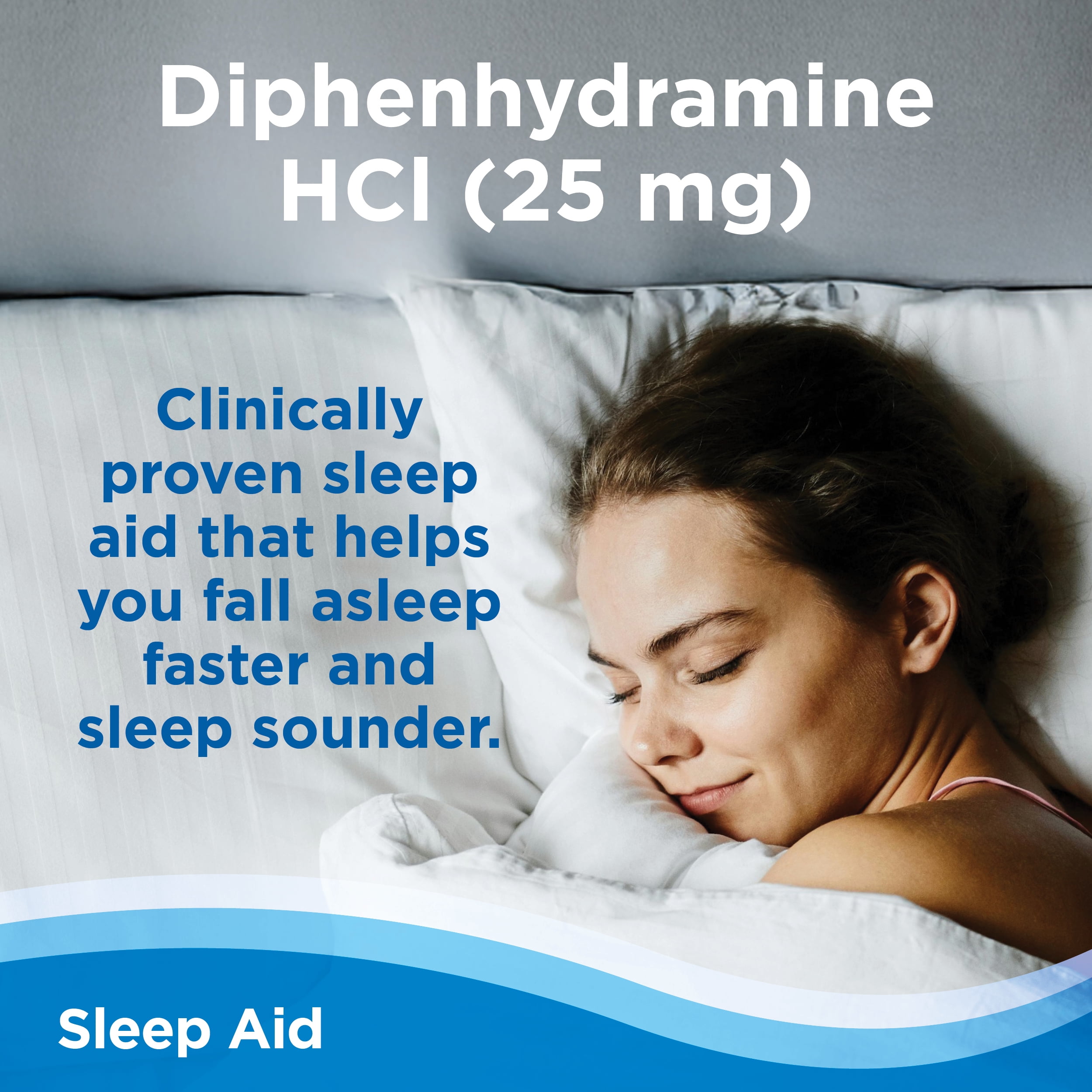CalmCo Adult Sleep Aid Chewable Gels, 25 mg Diphenhydramine HCl, Promotes Better Sleep, Fall Asleep Faster, Non-Habit Forming, Fantasy Fruit Flavor, 30 Count.