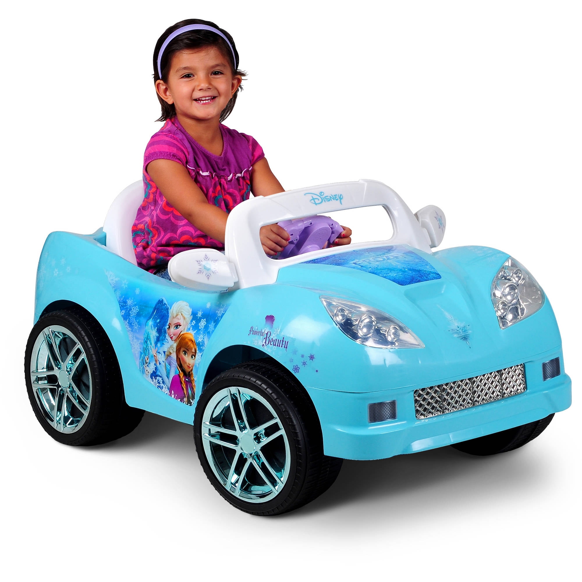 baby riding car