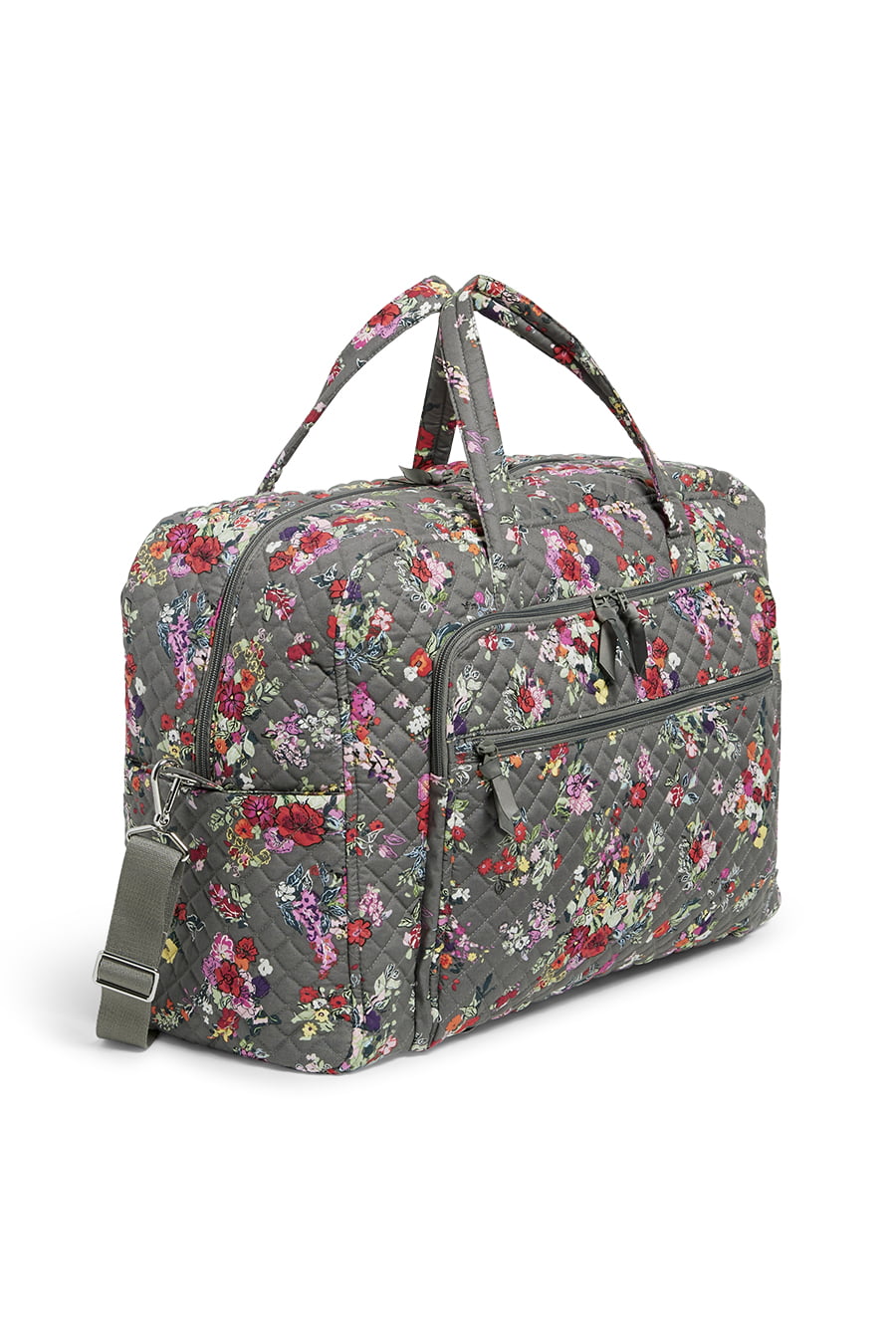 Vera Bradley Women's Recycled Cotton Grand Weekender Travel Bag 