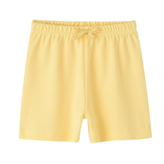 adviicd Basketball Shorts for Toddler Boys Boys' Shorts with Drawstring for Toddler and Little Kids (Yellow,3-6 Months)