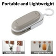 thumbnail image 6 of 2-in-1 Mini Bag Sealer with Cutter & Hook, Handheld Portable Heat Sealer for Chips, Snacks, Plastic Bags, 6 of 9