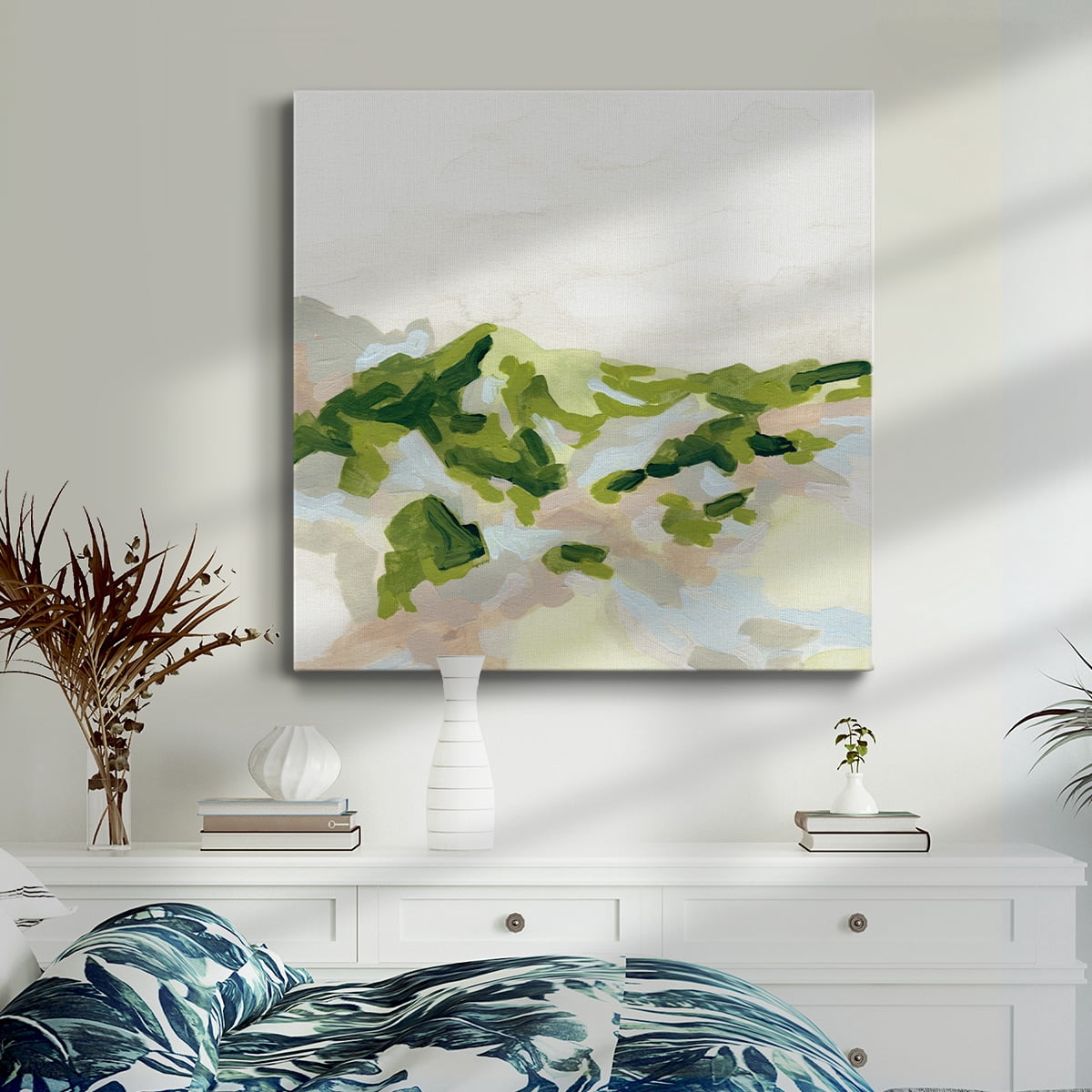 Wexford Home Emerald Hills I-Premium Gallery Wrapped Canvas, 10" x 10" - Ready to Hang