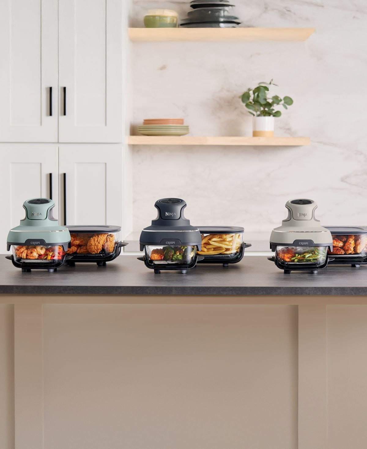 4 - in - 1 Portable Glass Air Fryer Cooking System
