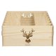 thumbnail image 5 of Greeting Card Organizer Box With Dividers File Shelf Minimalist Design Users Maple Wood Color Multifunctional Storage 1Pack, 5 of 5