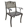 thumbnail image 1 of Oakland Living Tea Rose Cast Aluminum Patio Dining Chair, 1 of 1