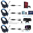 thumbnail image 3 of Auriculares para juegos Worallymy de 3,5mm consola de juegos para ordenador auriculares con Control por cable auriculares LED para juegos con micrófono Worallymy JD735807905, 3 of 7
