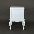 thumbnail image 6 of Home Grove End Table 19Wx15Dx27"H wooden white square cabinet, 6 of 8