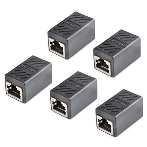ATPWONZ RJ45 Coupler 5 Pack Cable Extender Adapter INline