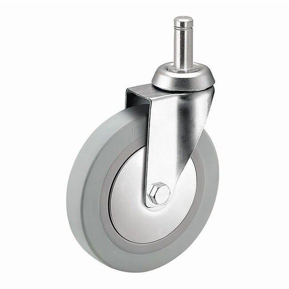 Medcaster Stem Caster,Swivel,2" Wheel Dia. RZ02TPN070SWGR01