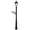 Black, variant on Post System with Fluted Base & Bayview Solar Lamp, Bronze