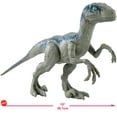 thumbnail image 4 of Jurassic World Fallen Kingdom Velociraptor Blue Action Figure, 4 of 5