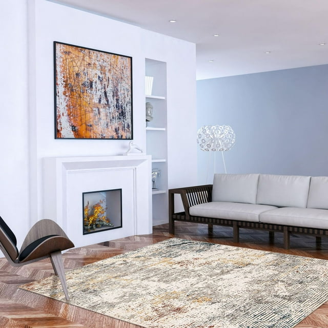 Tapis ECARPET Abstrait Moderne Collection Stellar