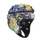 thumbnail image 5 of Casco de rugby para niños y niñas, suave, acolchado, transpirable, protector de cabeza para rugby Azul Amarillo, 5 of 9