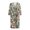 Boho Mandala Flower, variant on Shark Pattern Bath Robes for Women Lightweight Loungewear Breathable Comfort Bathrobe V Neck Pajama Dress with Adjustable Belt