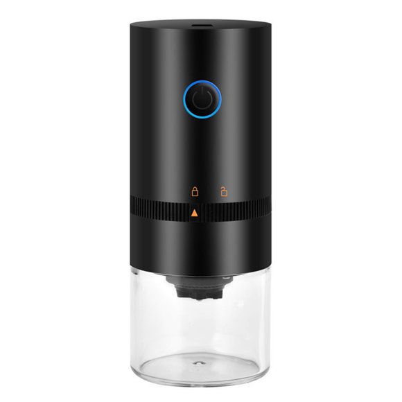 MELARQT Portable Electric Coffee Grinder,Usb Rechargeable Portable Coffee Grinder, Adjustable Coarseness Coffee Bean Grinder