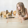 thumbnail image 4 of Shisuyan Wooden Parrot Standing Rack Bird Parrot Standing Stick Chicken Perch Stand, 4 of 9
