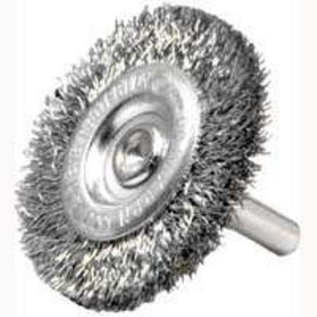 Crimped Wheel Brush - Weiler 36413 Crimped Wheel Brush, 3