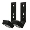 thumbnail image 3 of CIMAXIC 2Pcs Wall Mounted Barbell Rack Barbell Storage Rack Weight Bar Holder Fitness Equipment Rack,5.91"X2.17"X1.57", 3 of 5