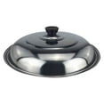 thumbnail image 2 of Fiocias Heat-resistant Stainless Steel Wok Lid, Round, Practical, Easy to Assemble, with Dia 38 cm, 2 of 9