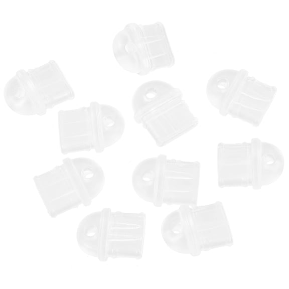 Eease 50 pcs Charging Port Dust-proof Plugs Dustproof Port Plugs Protective Dust Plug Compatible with Type-C