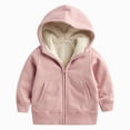 thumbnail image 4 of TOWED22 Girls Zip Up Hoodies Teen Fleece Full-Zip Sweatshirts Jacket Casual Fall Hoodie with Pocket(Pink,3-4 Y), 4 of 7