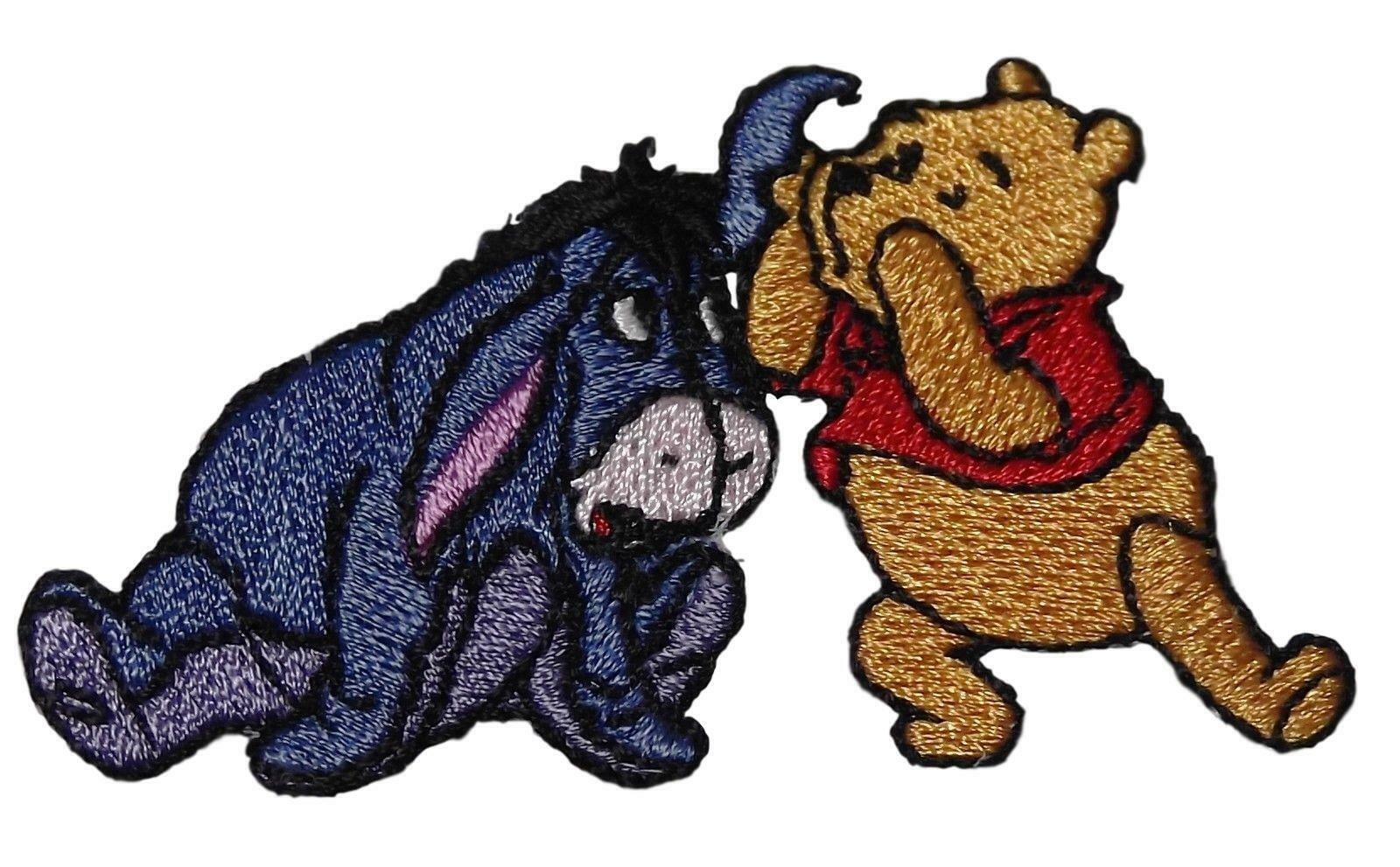 Winnie The Pooh And Eeyore Embroidered Patch 