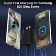 thumbnail image 4 of Cargador Vilive Samsung USB-C superrápido de 45 W con cable de 8 pies, 4 of 6