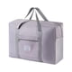 thumbnail image 2 of Bolsa de Viaje Plegable Tote, Equipaje de Tela Ligero e Impermeable, Artículo Personal de Cabina con Asas Resistentes, Gris, Múltiples Tamaños para Gimnasio, Deportes, Viajes de Fin de Semana, 2 of 7