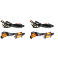 thumbnail image 1 of 2X for 2016 -2020 Front Grille Lighting LED Grille Lights Kit 4 PCS(Amber Shell Yellow Light), 1 of 8