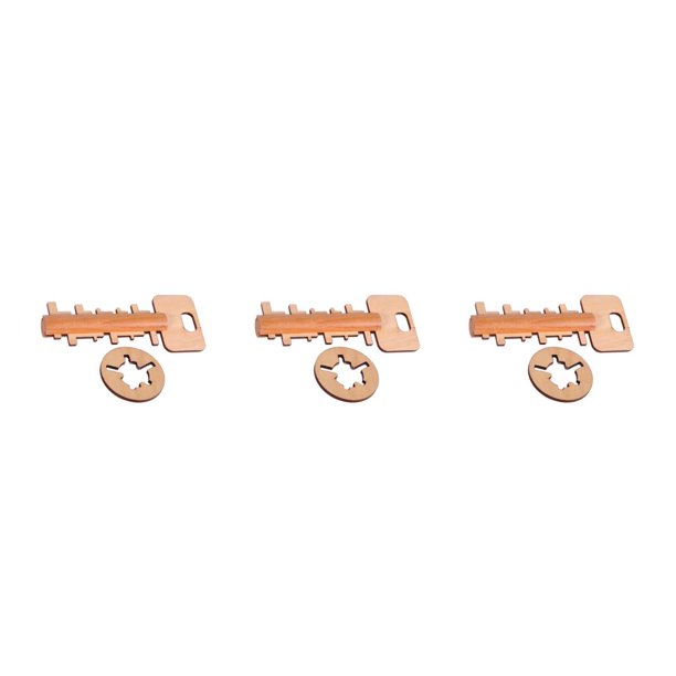 Bewildely Divertido Lock Toys Juguete de Desbloqueo Clave Intelectual Educativo Liberación de estrés Type1 NO1 Bewildely CBP587522