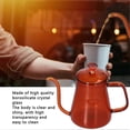 thumbnail image 1 of Glass Gooseneck Pour Over Kettle, Long Spout Kettle Coffee Tea Kettles Heat Resistant Tea Pot for Home Coffee Shop Office, 350ml[Brown] 26-27s, 1 of 5