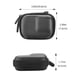 thumbnail image 4 of Bolsa De Protección De Almacenamiento Bolsa de protección de almacenamiento Mini caja portátil de PU para DJI Osmo Action 3 negro, 4 of 8